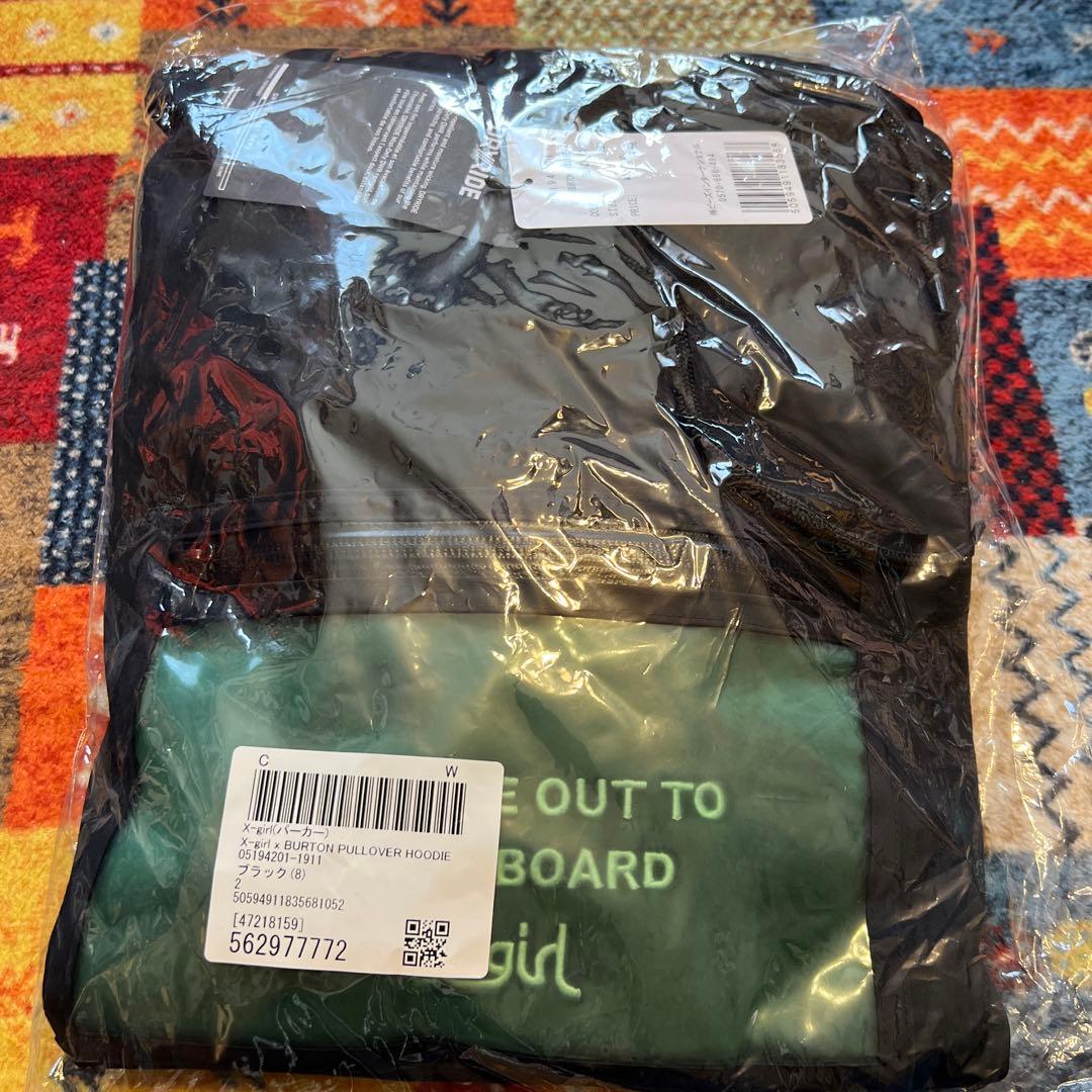 X-girl BURRTONコラボ　パーカー　2
