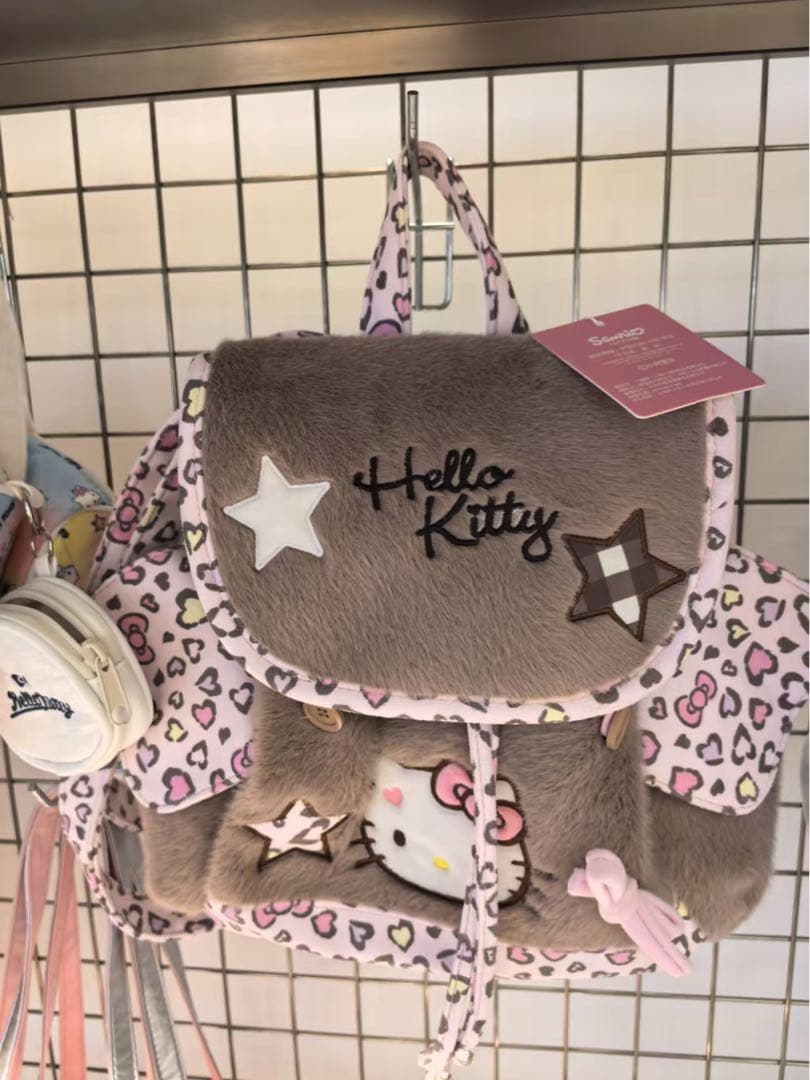 Hello Kitty レオパード柄リュック