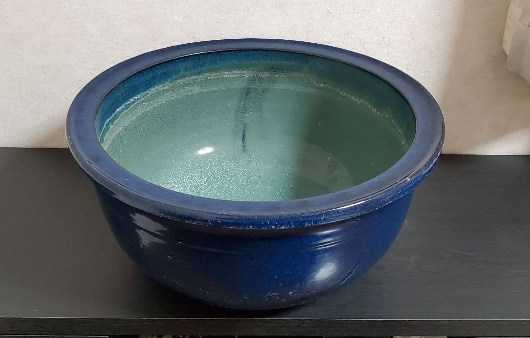 火鉢 金魚鉢 陶器鉢 植木鉢 アンティーク 睡蓮鉢