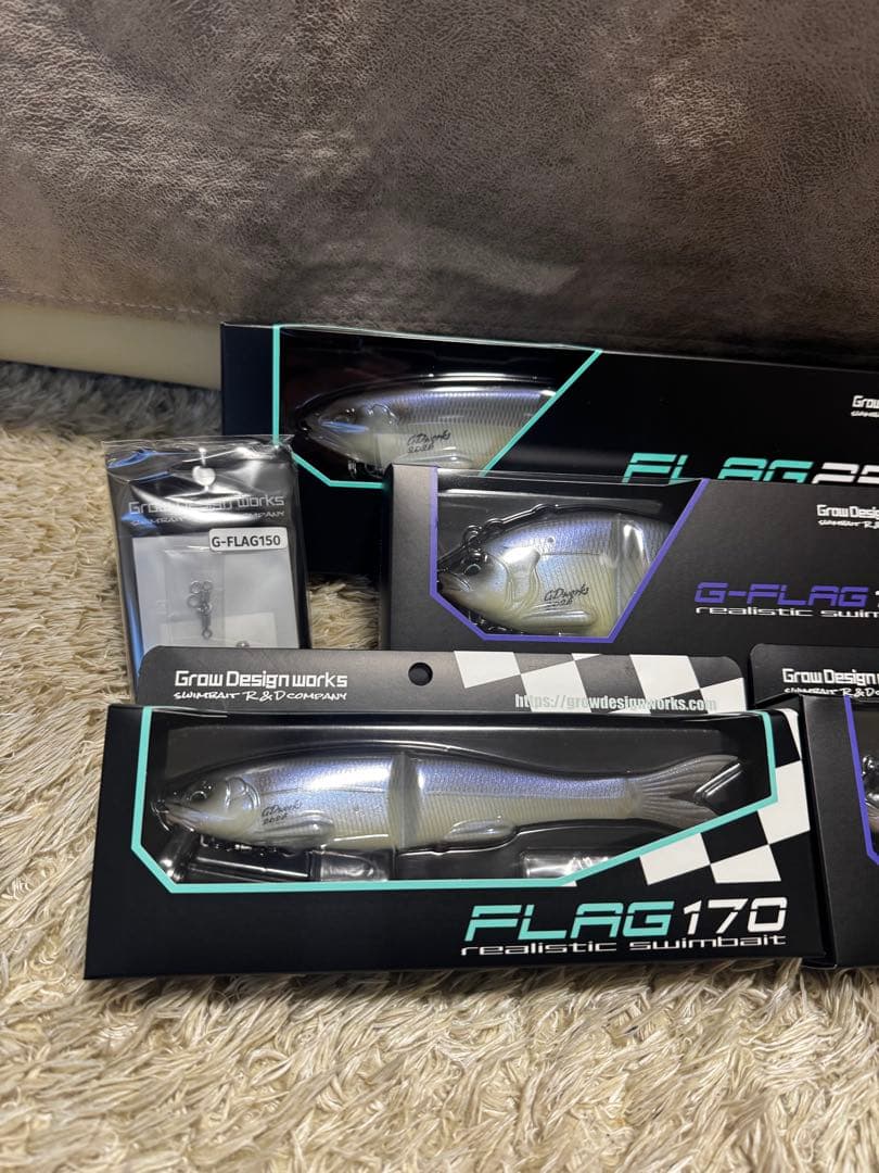 Grow Design works スイムベイト 4種セット