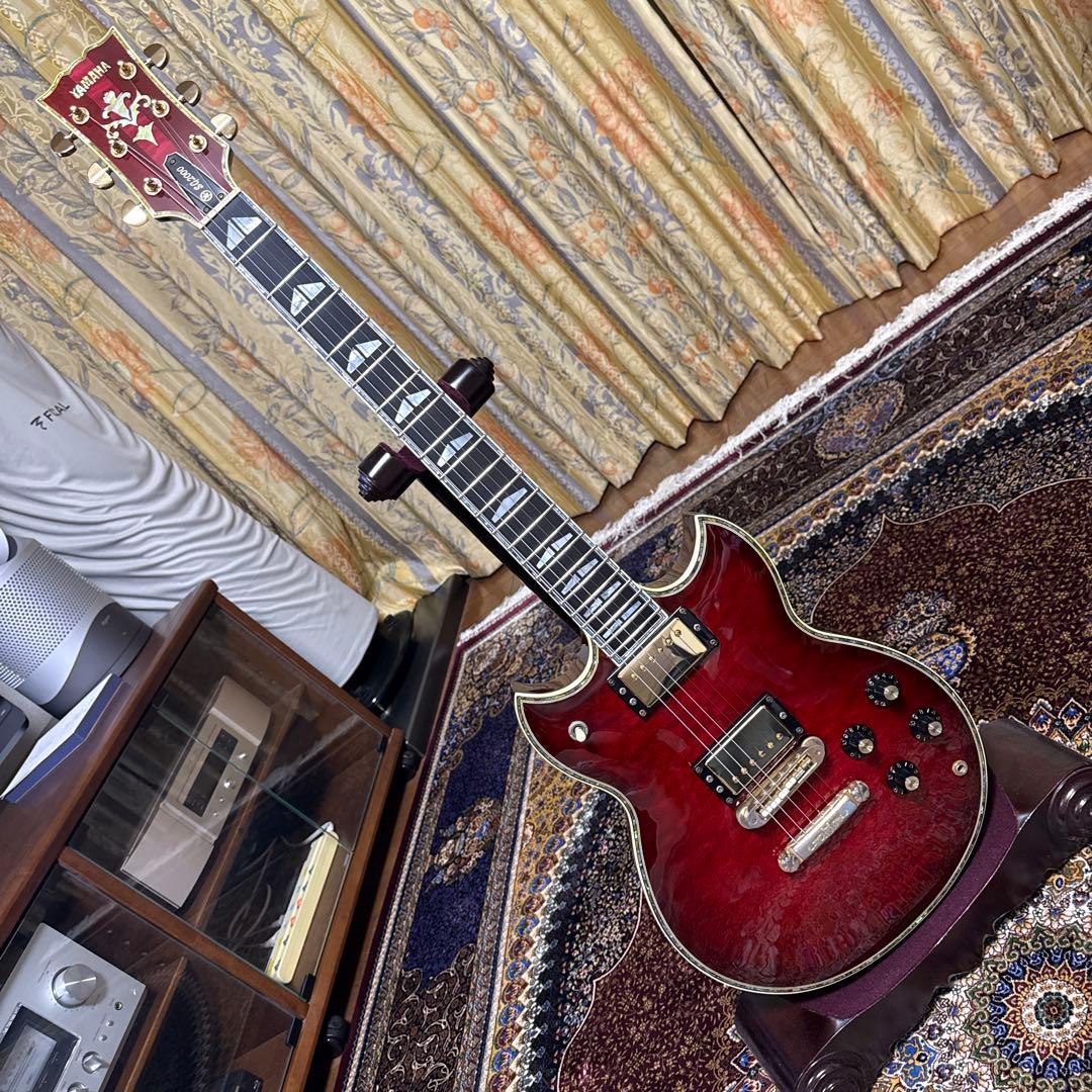 YAMAHA SG-2000キルト ワインレッドバースト