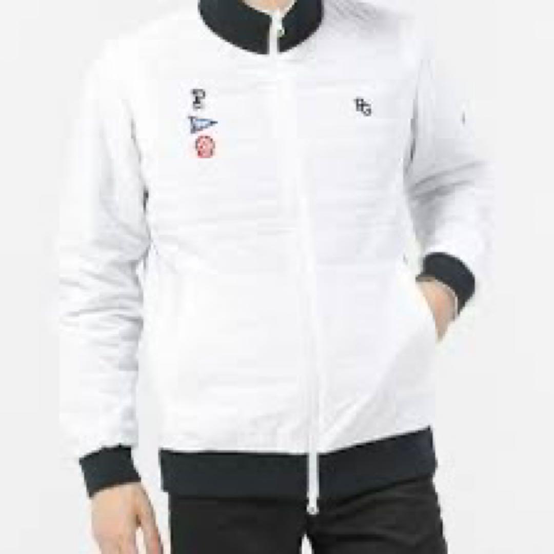 新品未着用 PEARLY GATES リバーシブルブルゾン　ブラック/ホワイト