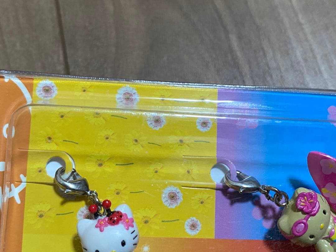 ハローキティ ストラップ 根付 ねつけ KTネツケ4P 7アソート KGC