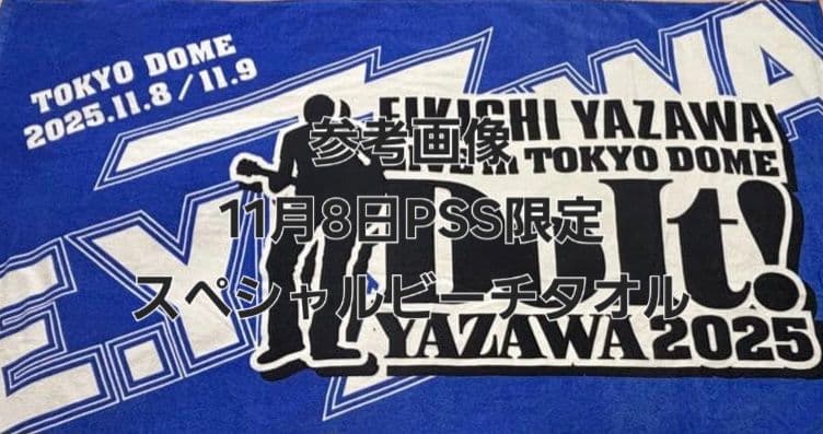 矢沢永吉　Do It!　東京ドーム2025年11月8日 PSS記念グッズ