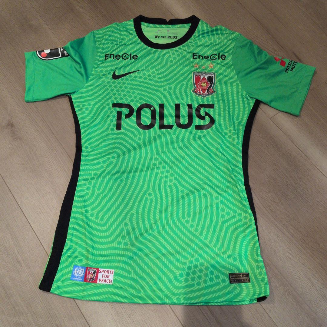 【新品】ナイキ 浦和レッズ オーセンティックユニフォーム L　選手サイン入り