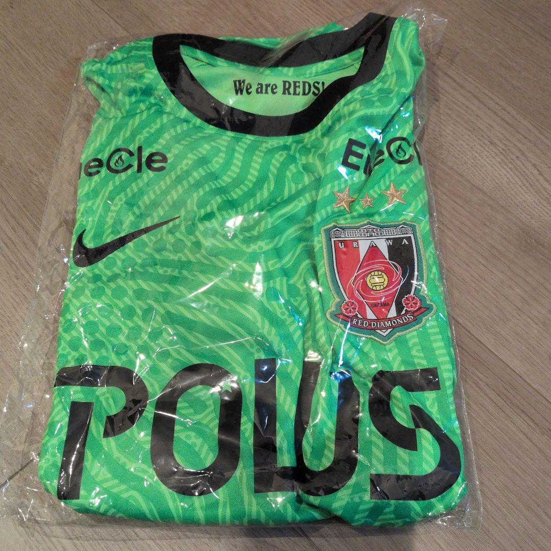 【新品】ナイキ 浦和レッズ オーセンティックユニフォーム L　選手サイン入り
