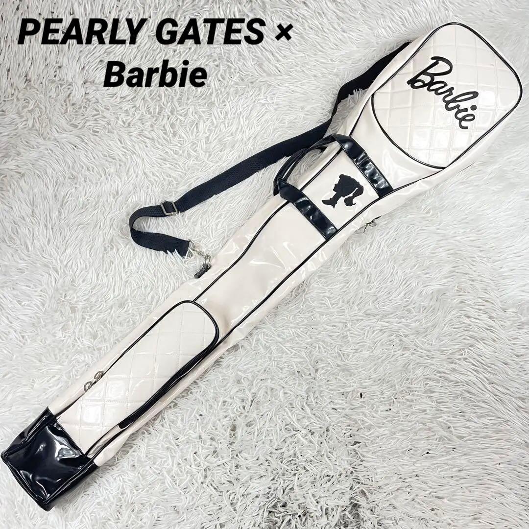 PEARLY GATES ×Barbie ゴルフバッグ　クラブケース　ホワイト
