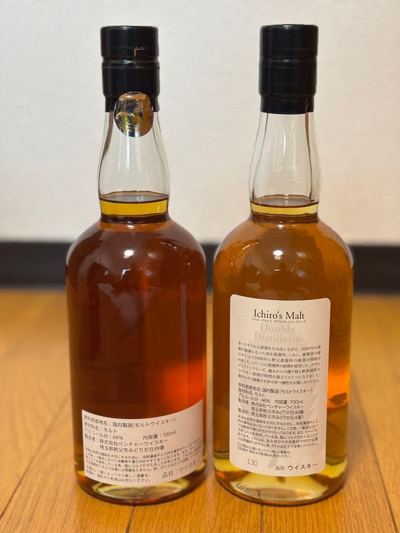 イチローズモルト シングルカスク MMWM & ダブルディスティラリーズ