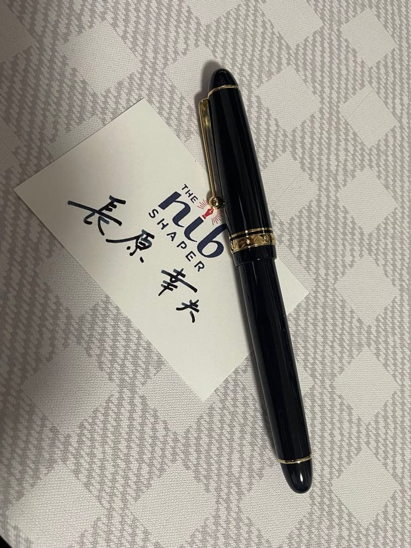 万年筆 pilot custom742 長刀研ぎ