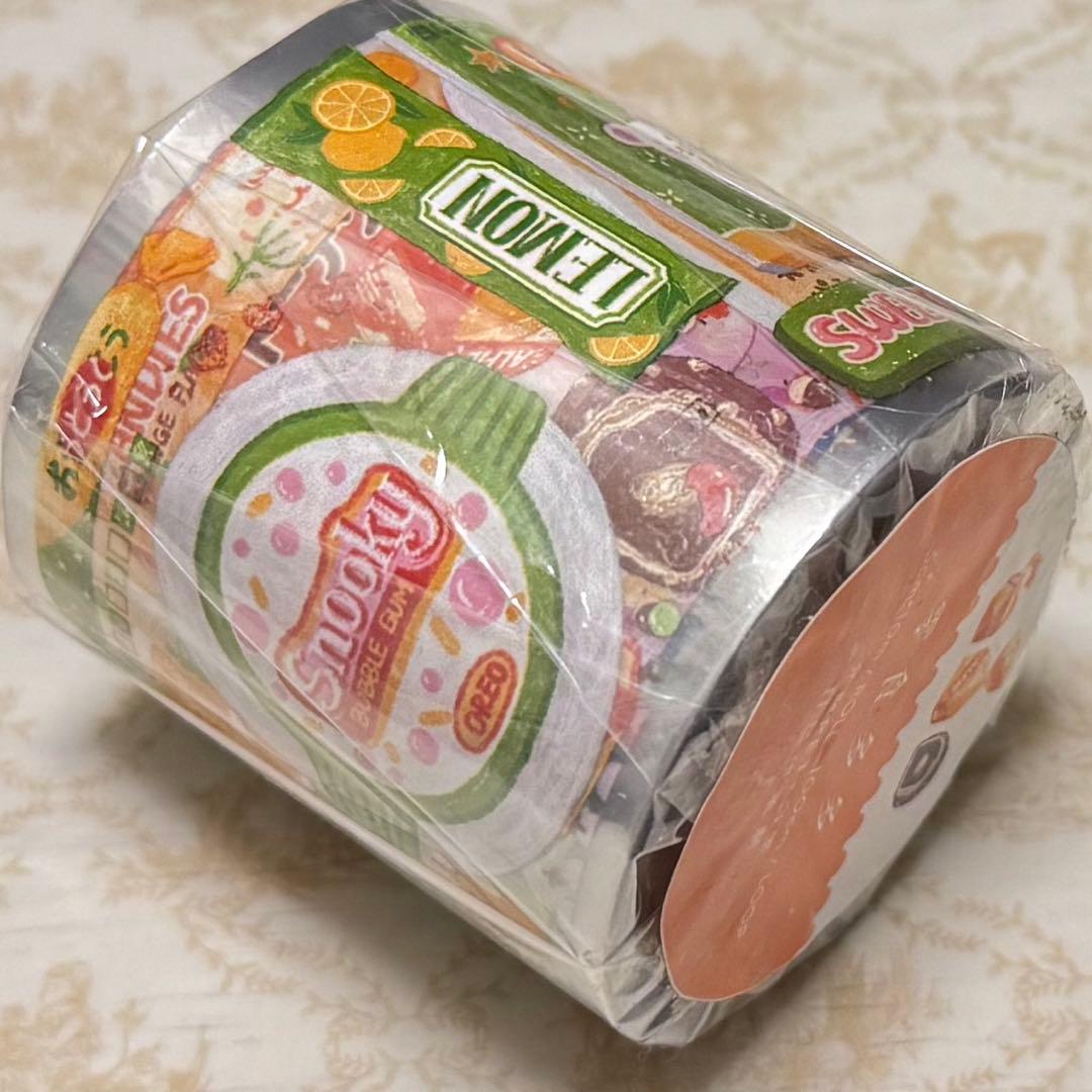 海外 PETテープ マスキングテープ お菓子