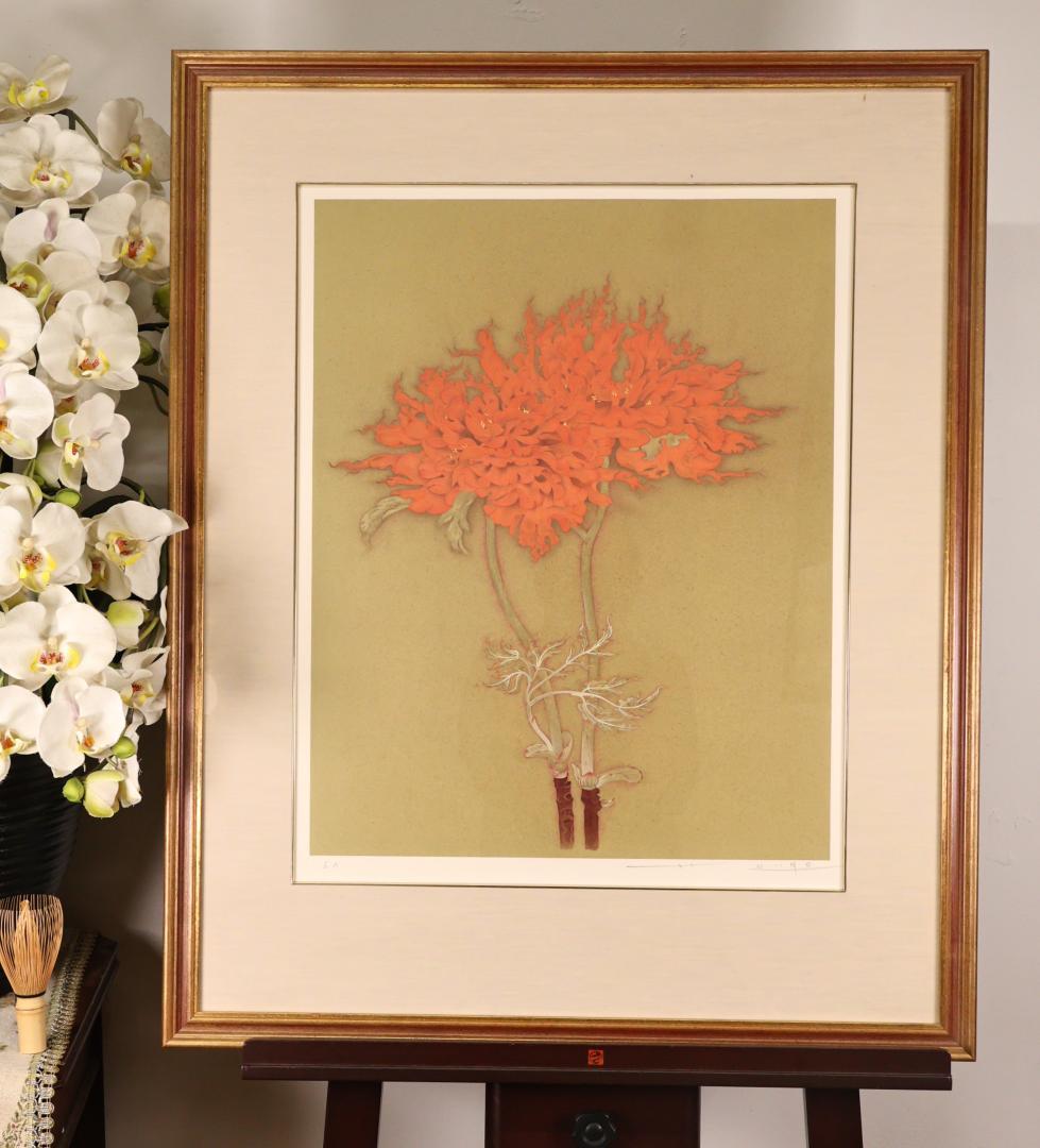 ガダラ　大野俶嵩 「 ギャラクシー 」 リトグラフ　E.A　直筆サイン