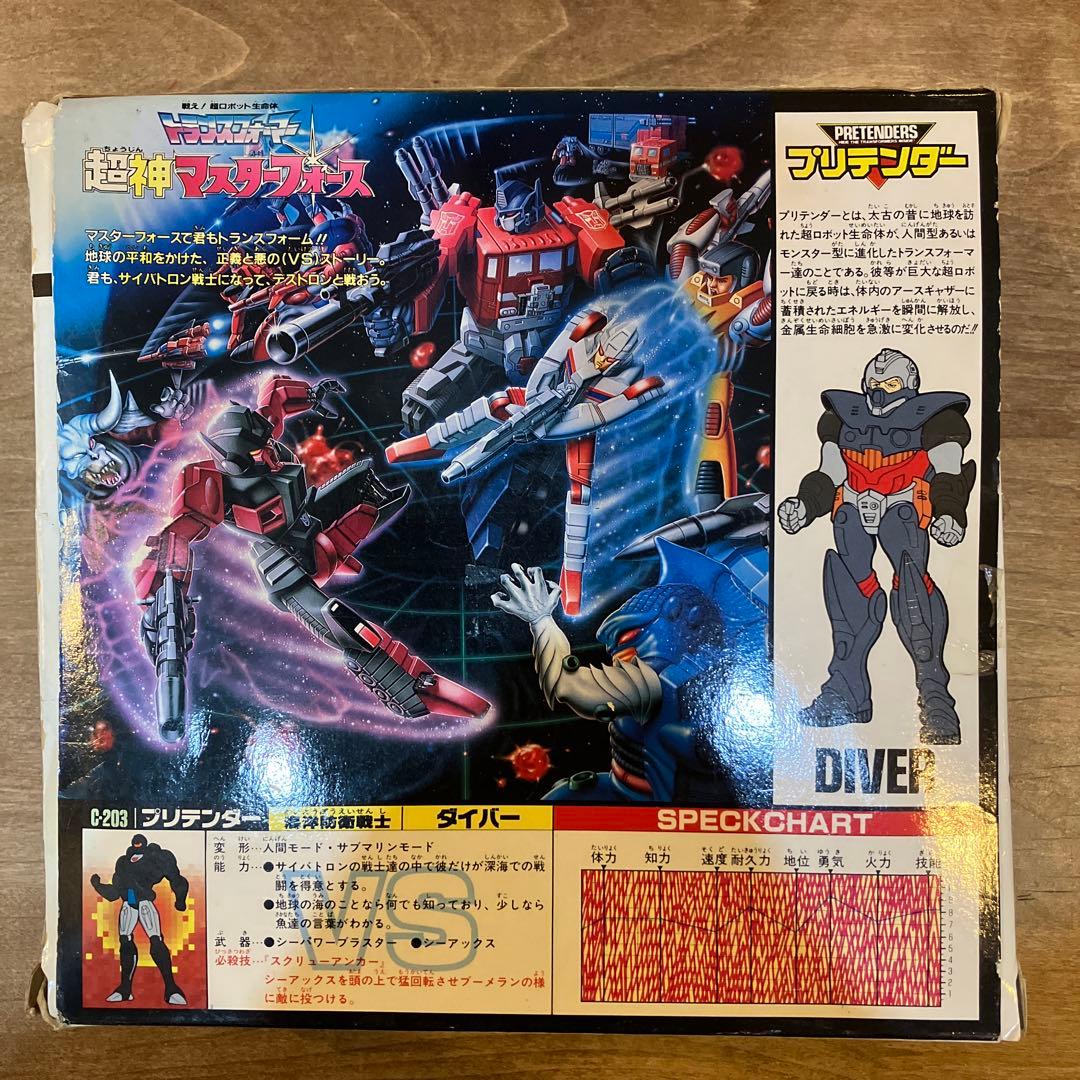 希少　廃盤　入手困難　トランスフォーマー タカラ C-203 プリテンダー