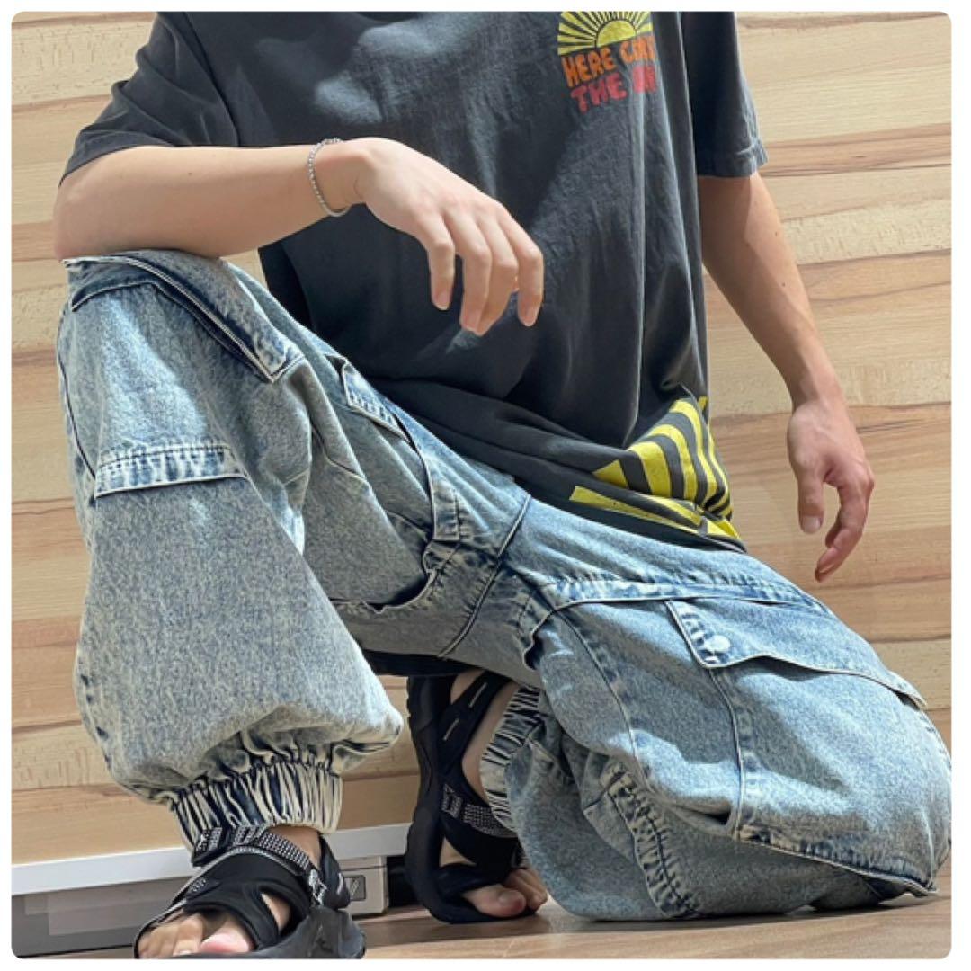 たま3：SIGNATURE8 デニムカーゴパンツ labody