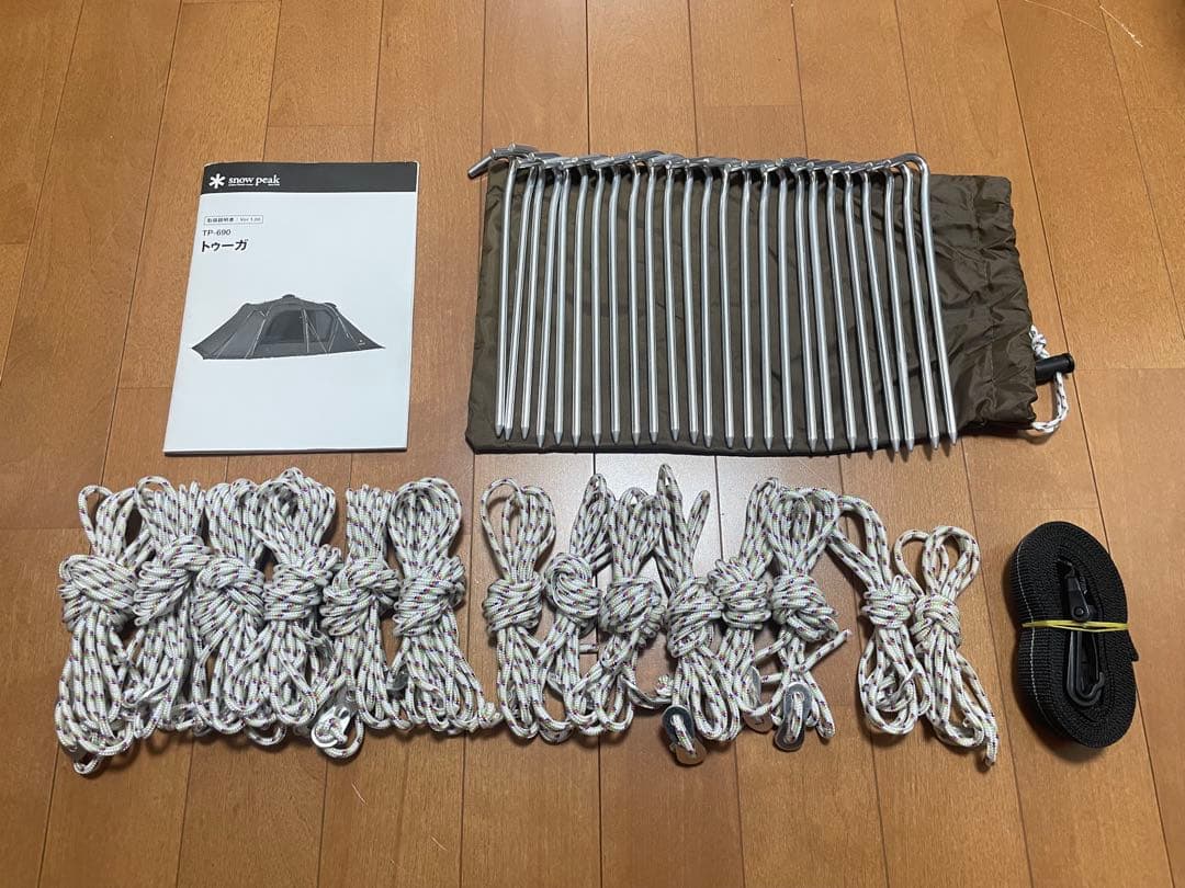 【ロック】スノーピーク トゥーガ TP-690 マットシートセット￼