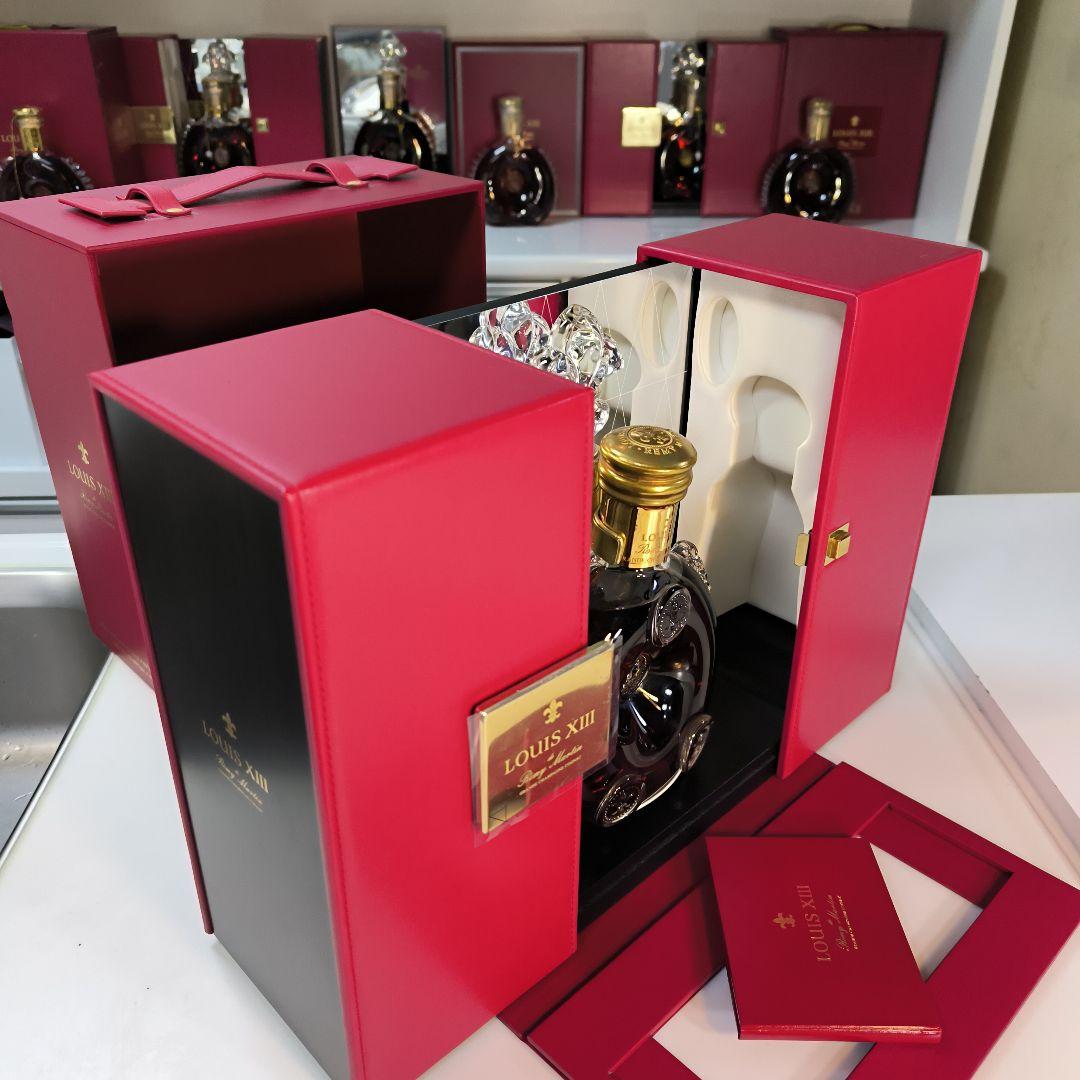 レミーマルタン　ルイ13世 観音開き、専用箱、外箱、冊子、替え栓付きセット