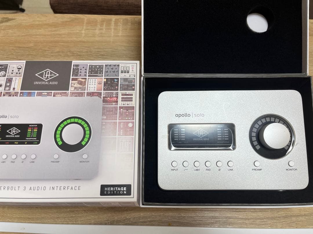 DTM・DAW UniversalAudio Apollo Solo Thunderbolt 3