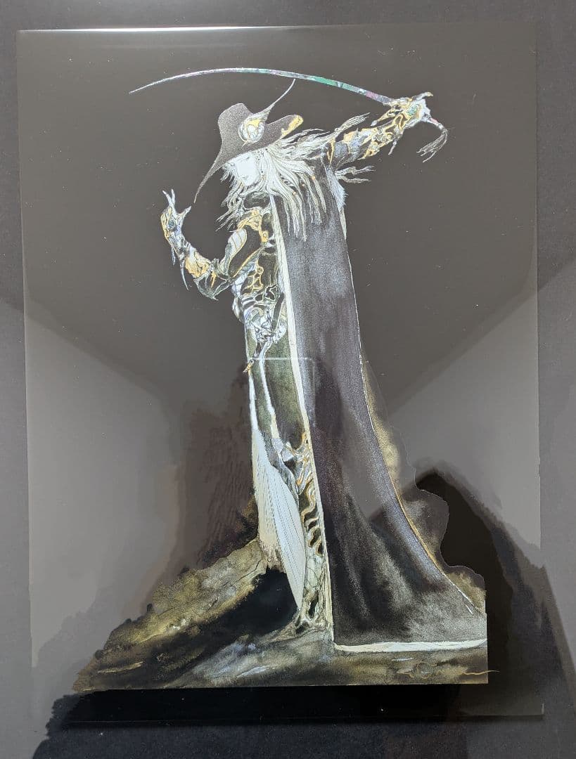 天野喜孝 黒衣の剣士 漆 セミオーダー品