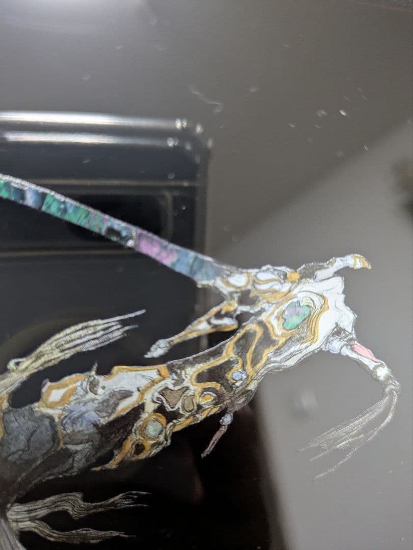 天野喜孝 黒衣の剣士 漆 セミオーダー品