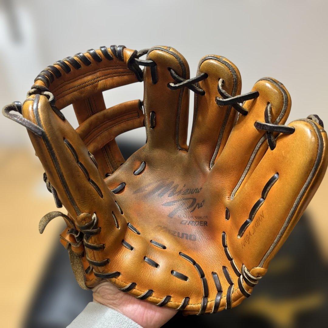 ミズノプロ　硬式内野用グラブ　HAGA