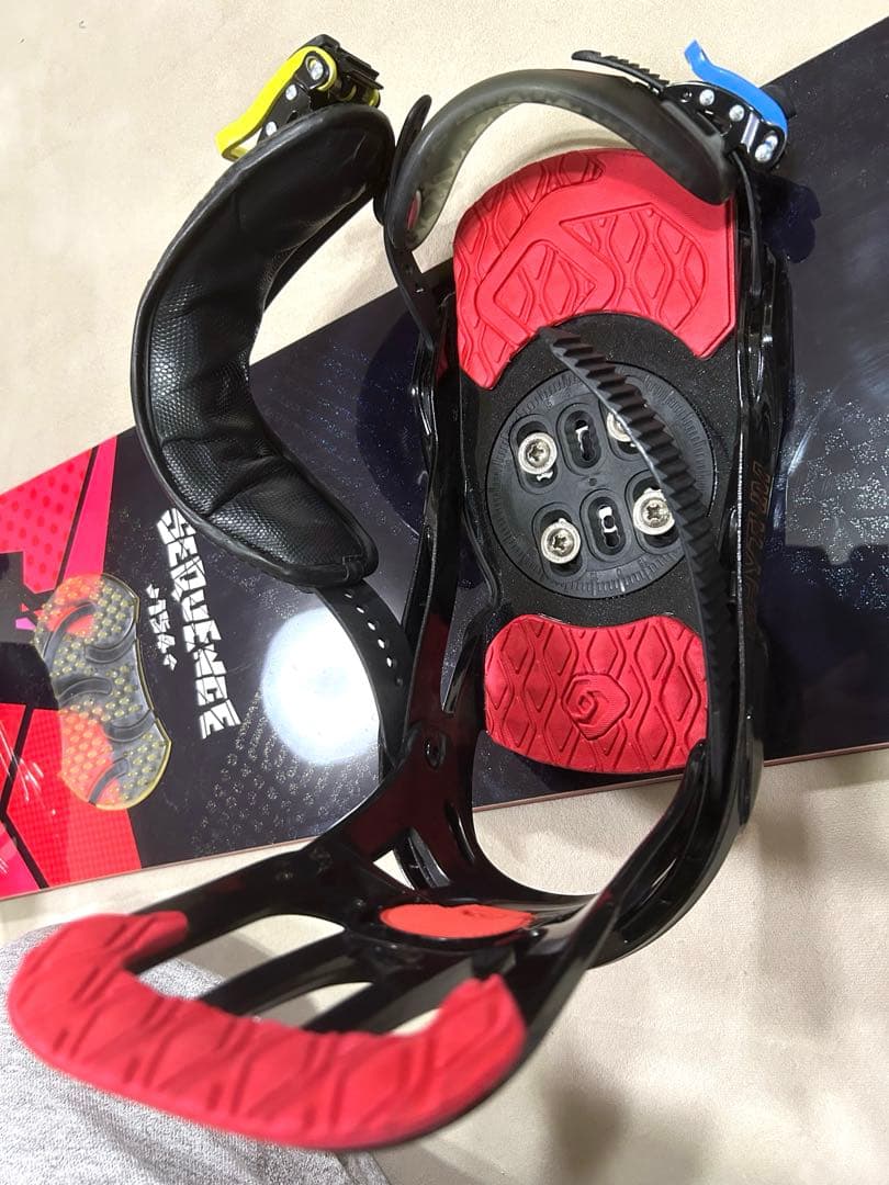 美品　スノーボードセット　SALOMONセット　154 ビンディング付　ケース付