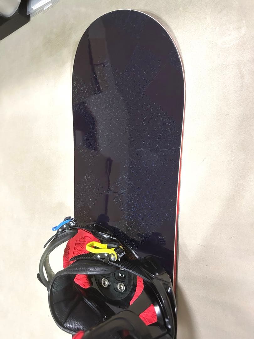 美品　スノーボードセット　SALOMONセット　154 ビンディング付　ケース付