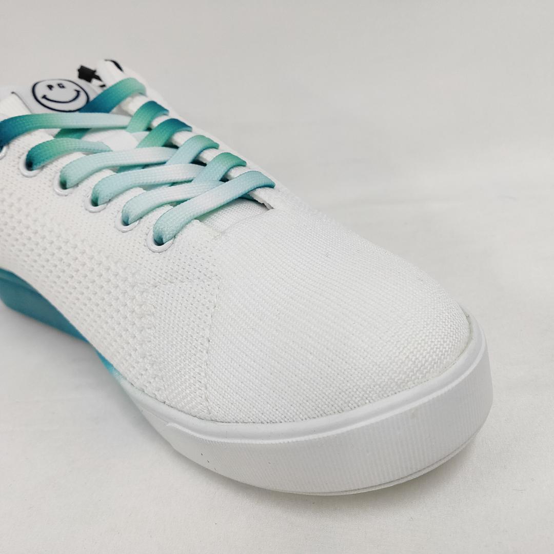 ○★新品未使用 パーリーゲイツ アンダイドニットゴルフシューズ ホワイト25cm