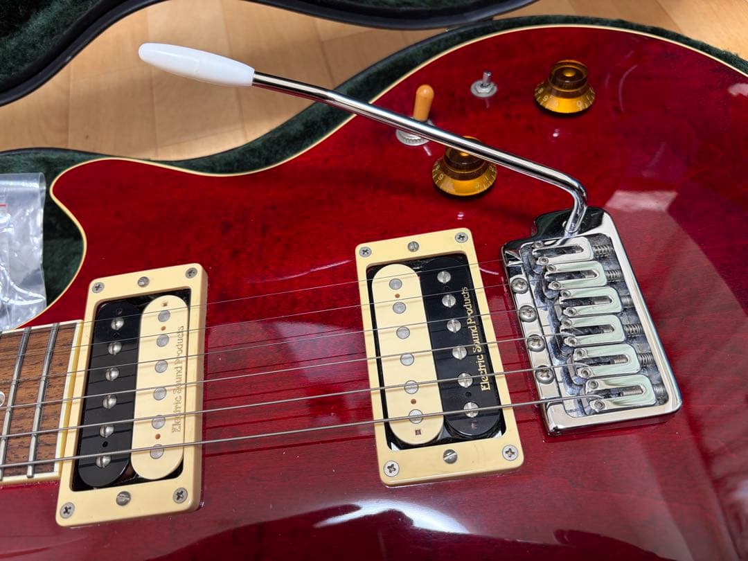 【希少、美品】ESP potbelly TR 専用ハードケース付き