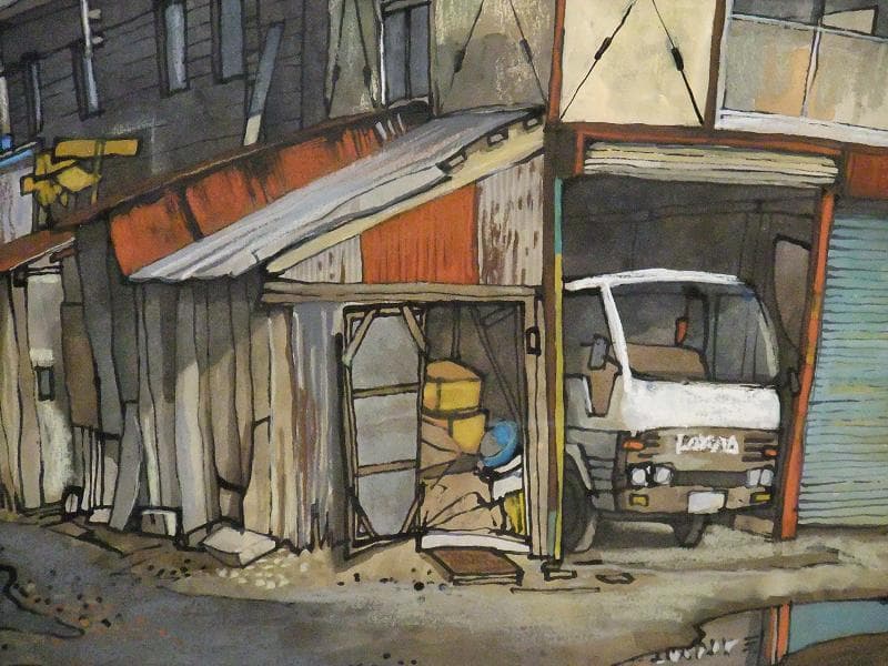 「富山地方鉄道保線区図」巨匠 石田 歩 氏