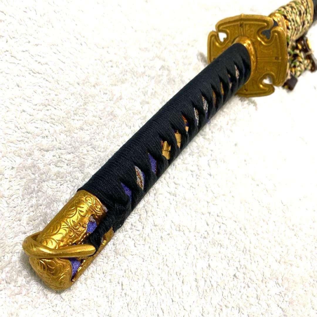 模造刀　武田信玄　来国長　陣太刀　金属刀身