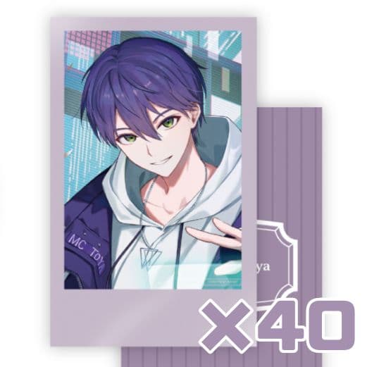 剣持刀也 誕生日グッズ チェキ風カード 40枚