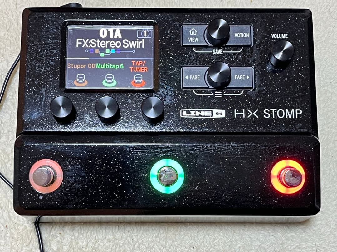 ★Line6 HX Stomp ＆ オヤイデ DC-3398