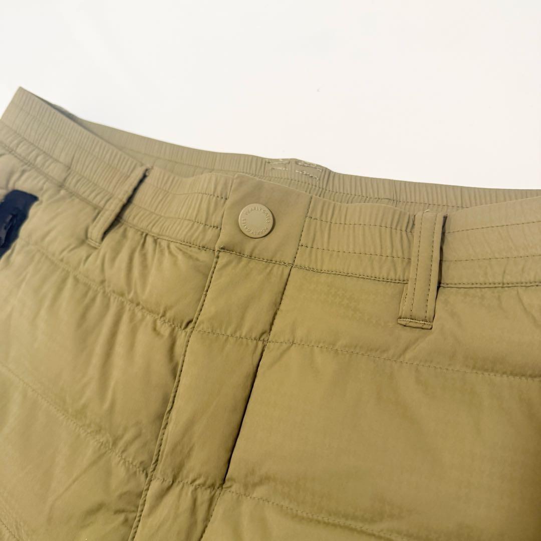 パーリーゲイツ　パンツ　中綿　ストレッチ　ベージュ　防寒　サイズ6　メンズ