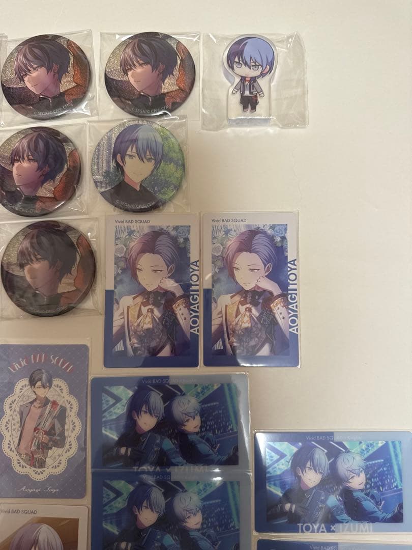 プロセカ 青柳冬弥 まとめ売り 箔押し グリ缶 エピカ 6b 10b ころっと