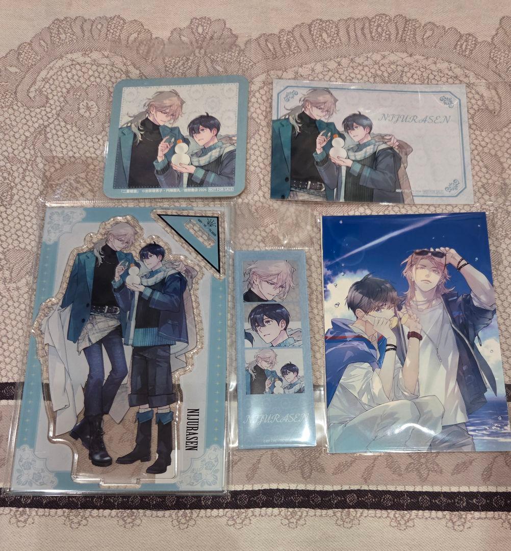 創刊30周年記念 Charaレーベル展 特典　コースター　二重螺旋