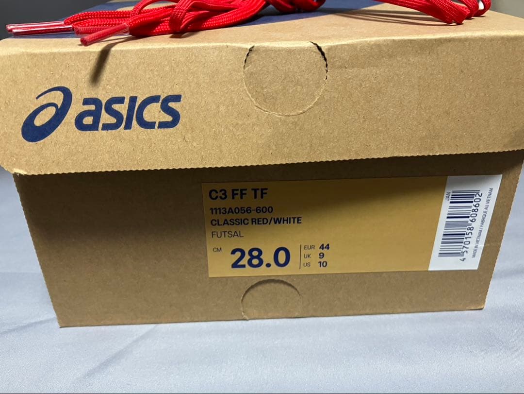 アシックス　C3 FF TF 28.0cm カンガルーレザー