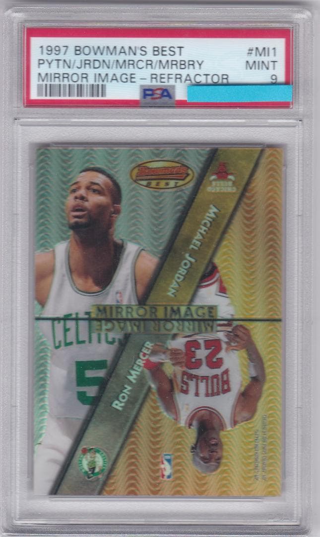 その他 PSA9 Bowman's Best Ref Michael Jordan