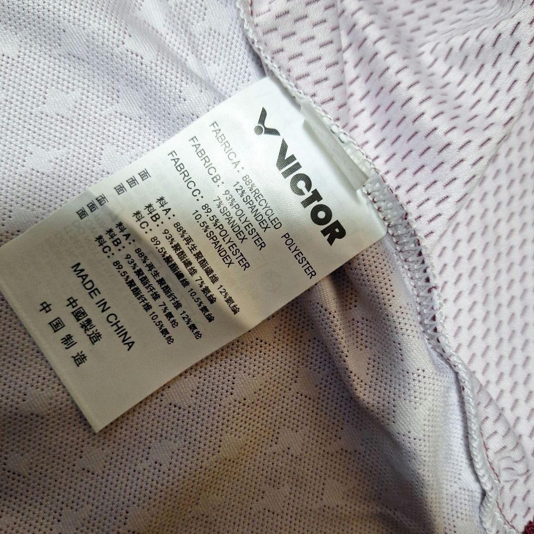 完売XL【奈良岡選手着用正規品】ビクター ゲームシャツ T-55000