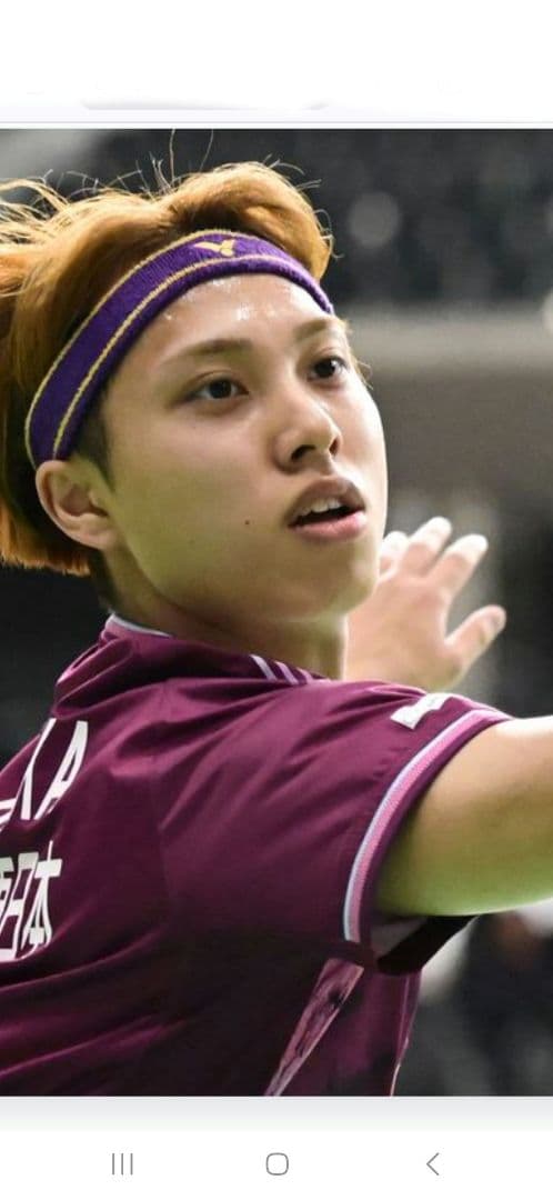 完売XL【奈良岡選手着用正規品】ビクター ゲームシャツ T-55000