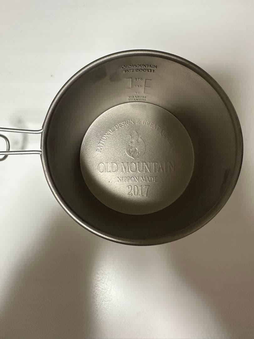 OLD MOUNTAIN シェラカップ 2017年製