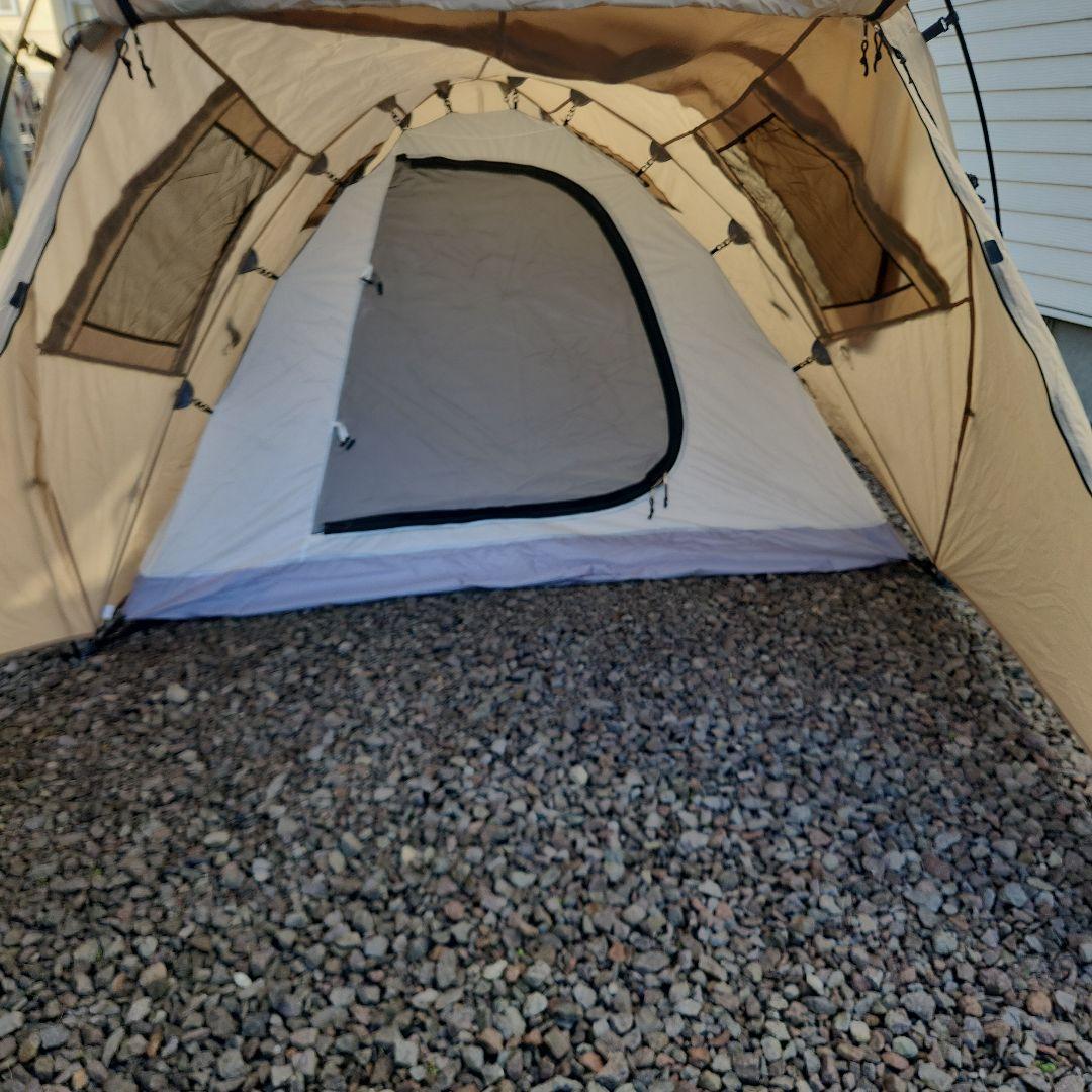 DOD ライダーズタンデムテント　タンカラー　試し張りのみ