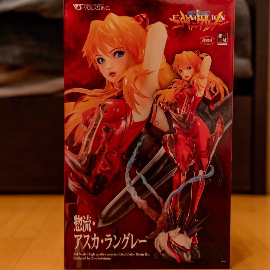 ボークス 絶対領域 惣流・アスカ・ラングレー エヴァンゲリオン 1/4 レジン