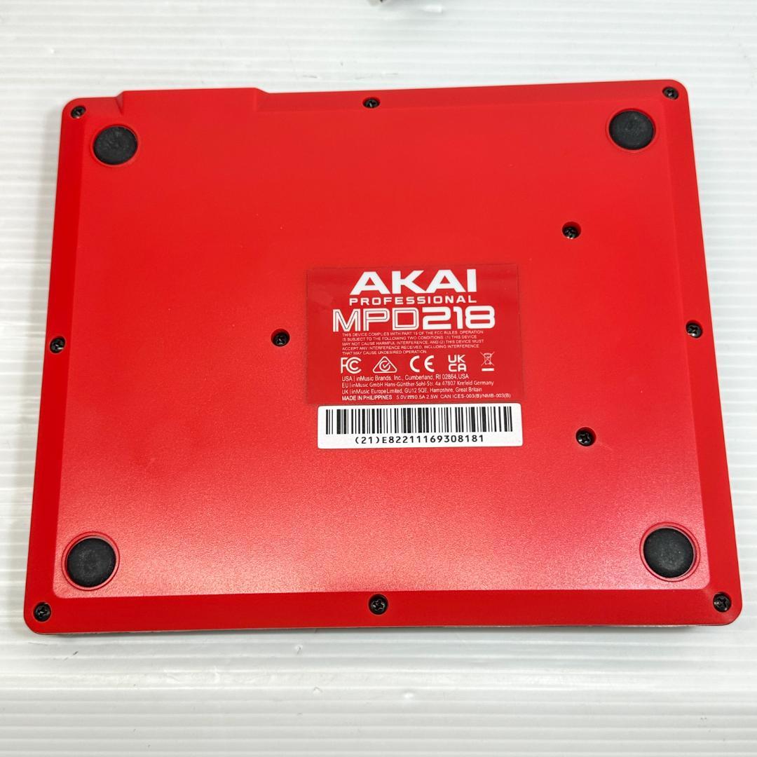 Akai Professional USB MIDIコントローラー MPD218