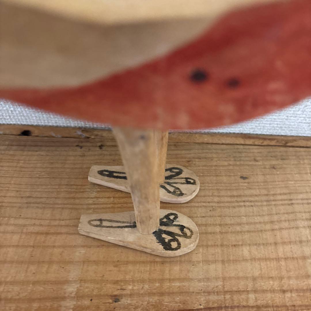 オアハカンウッドカービング2体　期間限定出品　メキシコの民芸　ビンテージ