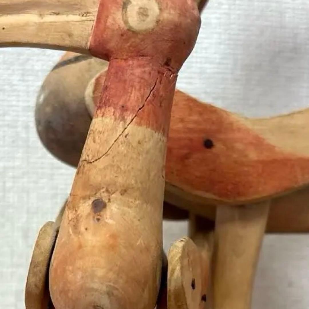 オアハカンウッドカービング2体　期間限定出品　メキシコの民芸　ビンテージ