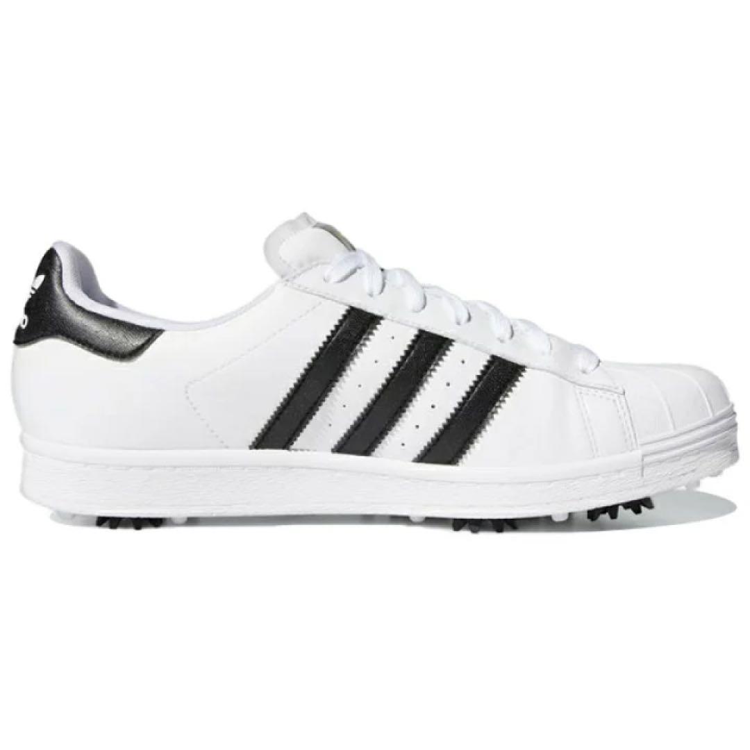 シューズ(男性用) adidas Golf 'White Black' G57857 25.0cm
