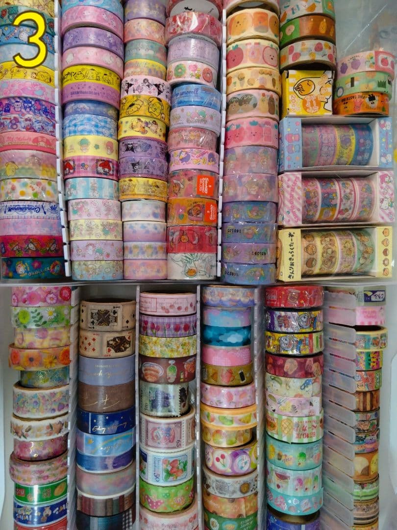 【マスキングテープ】巻き巻き切り売りオーダー