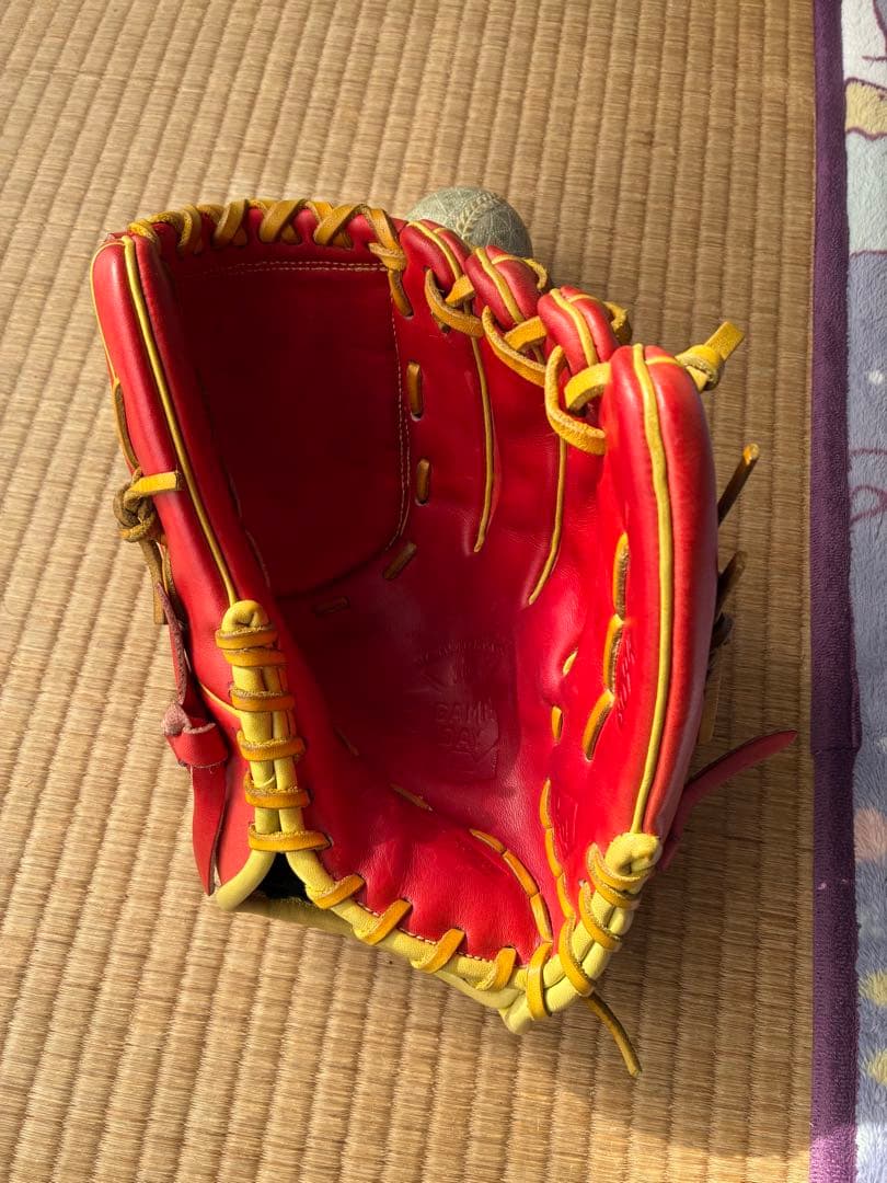 GW グラブワークス ゲームデイ 右投手用オーダーグローブ　軟式グローブ