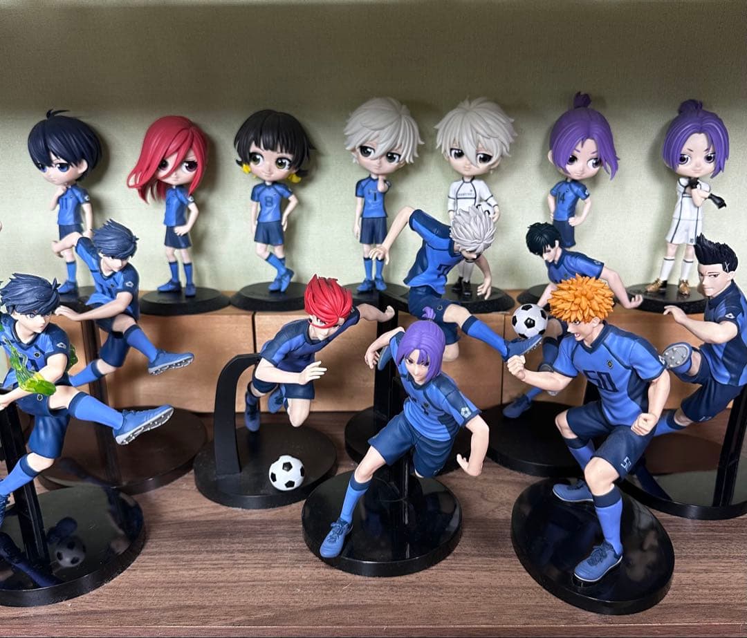 美品　ブルーロック フィギュア 17体セット　まとめ売り　Qposketなど