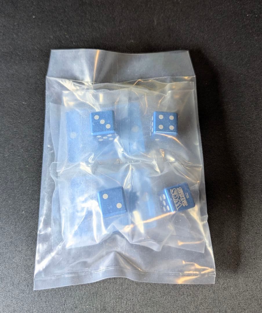 遊戯王 wcs 2025 ダイス パリ 青 メタル マグネット