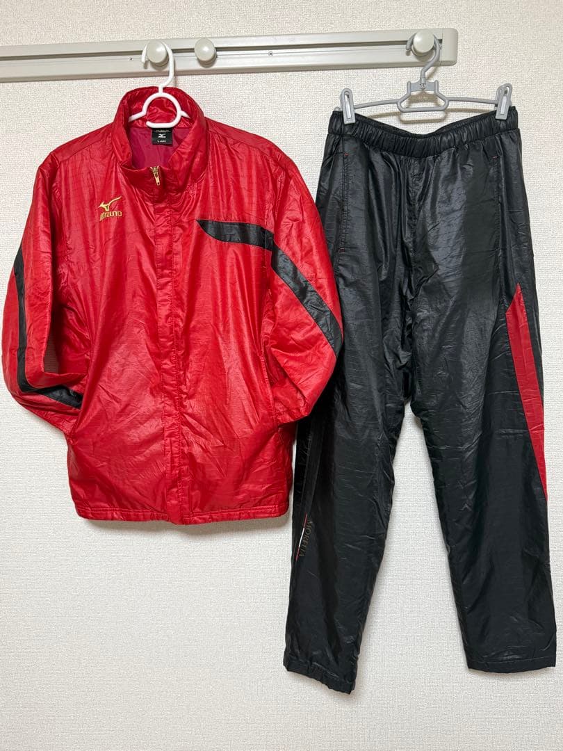 【日本製】ミズノ モレリア ブレスサーモ 上下セット 上L 下O 防寒 サッカー